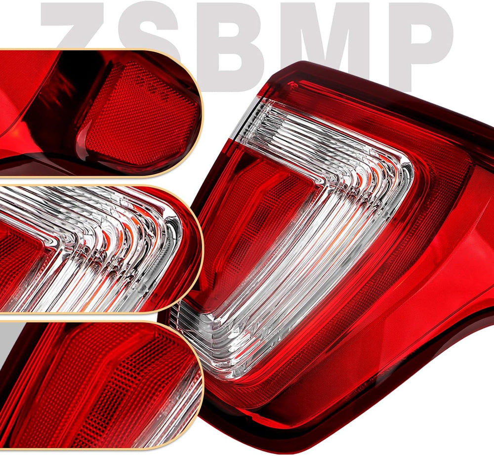 LED Tail Lights Compatible with 2016 2017 2018 2019 Ford Explorer | TailLight...