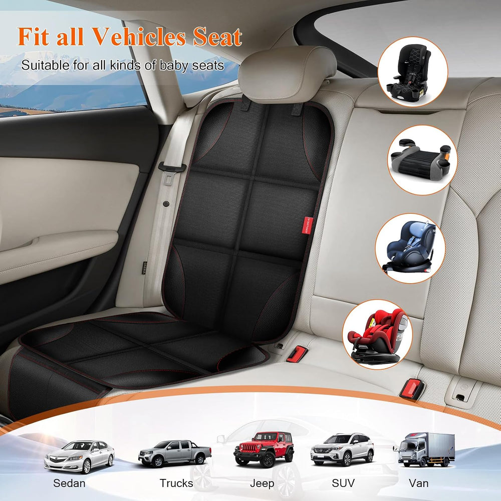 Car Seat Protector, 600D Oxford Car Seat Cover with Thickest Pad,Waterproof