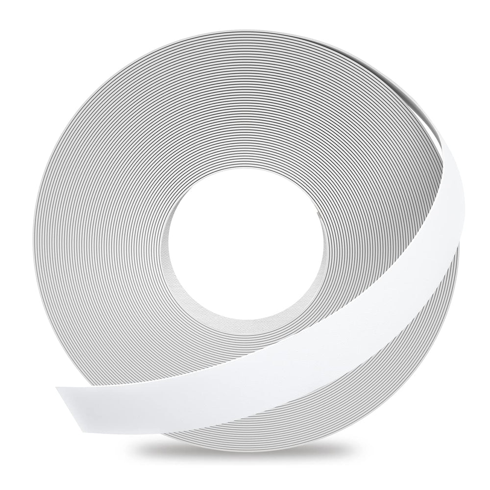 GSCIT Club White Melamine Edge Banding, 1/2 inch x 100ft Edge Banding with Ho...