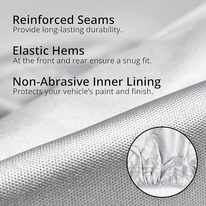 CarCovers Weatherproof SUV Cover & Warranty Compatible