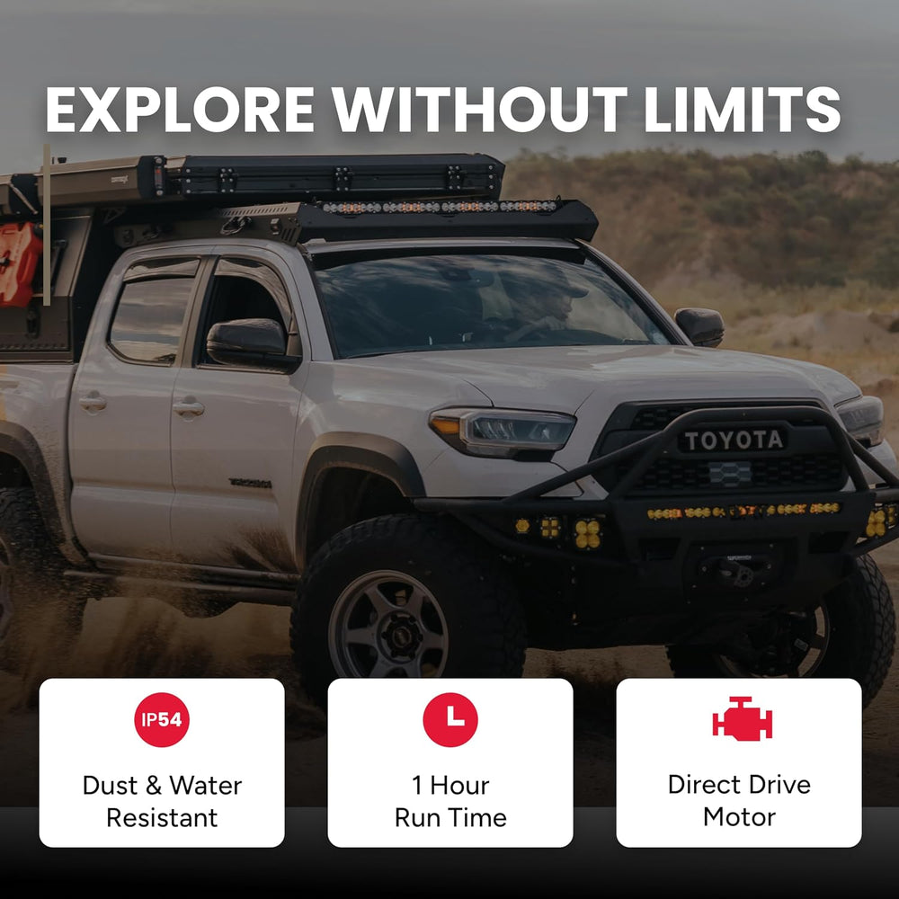 VIAIR 300P 12V Portable Tire Inflator, 150 PSI for Truck and SUV Tires