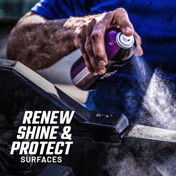 Slick Products Shine & Protectant, Long-Lasting High-Gloss Clear Coat Spr...