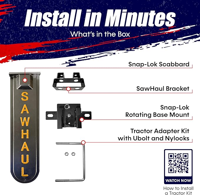 SawHaul Snap-Lok Universal Chainsaw Carrier Kit