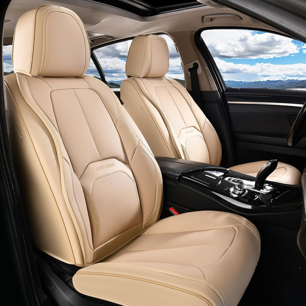 Coverado Seat Covers, Leather Seat Covers Front Seat, Luxury Car Seat Covers ...