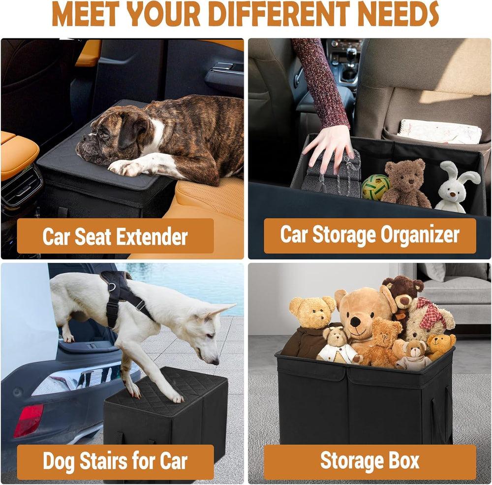 Car Seat Extender for Large Dogs, Back Seat Extender for Dogs up to 120 LBS L...
