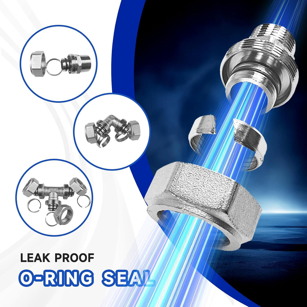 Compressed Air Line Kit, 3/4" x 50' 120’&200'&300' H...