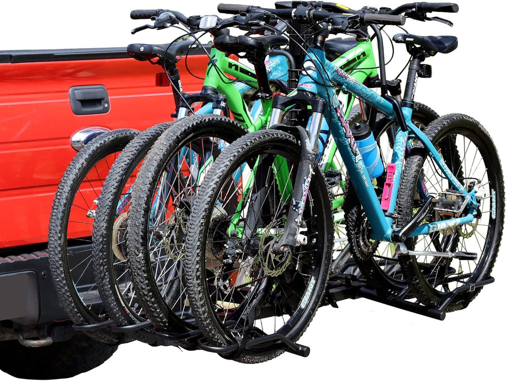 Rockland Foldable 4-Bike Rack, 160 lbs Capacity, Hitch Mount Bike Rack, Fits ...