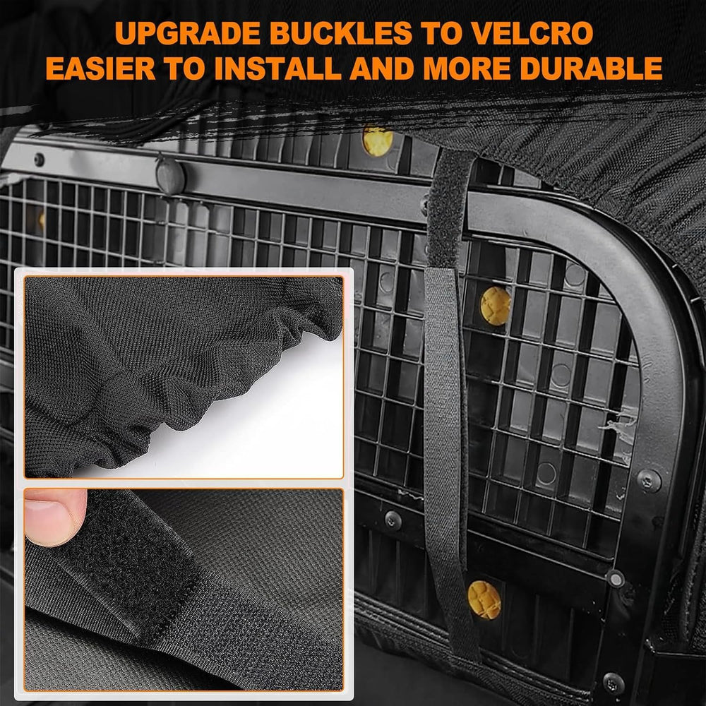 BORDAN UTV Waterproof Seat Cover for Kawasaki Mule 4000 4010 2009-2025, Heavy...