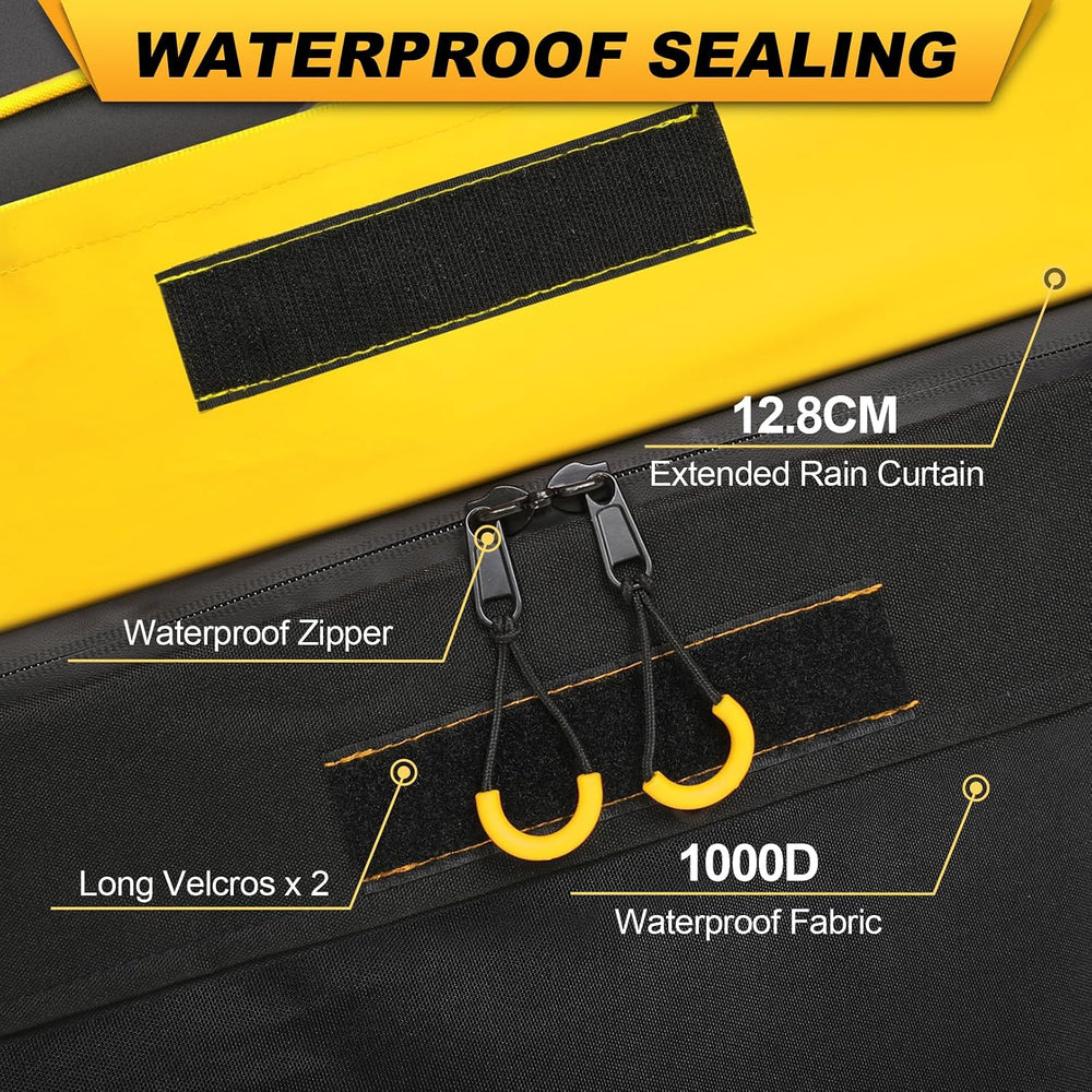 Sailnovo Rooftop Cargo Carrier 20 Cubic, Waterproof Car Roof Bag Soft-Shell C...