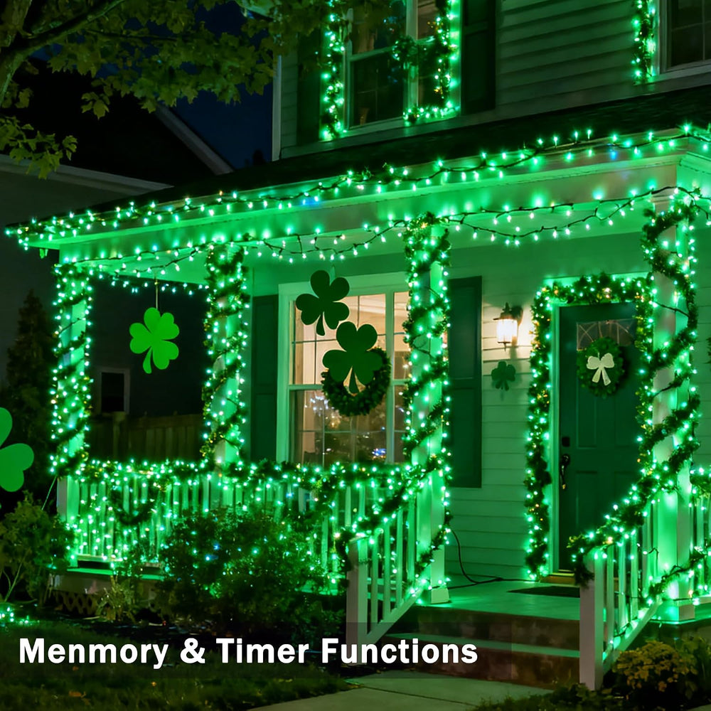 ODEETRONIC 66ft 200 LED Halloween String Lights Color Changing with Remote