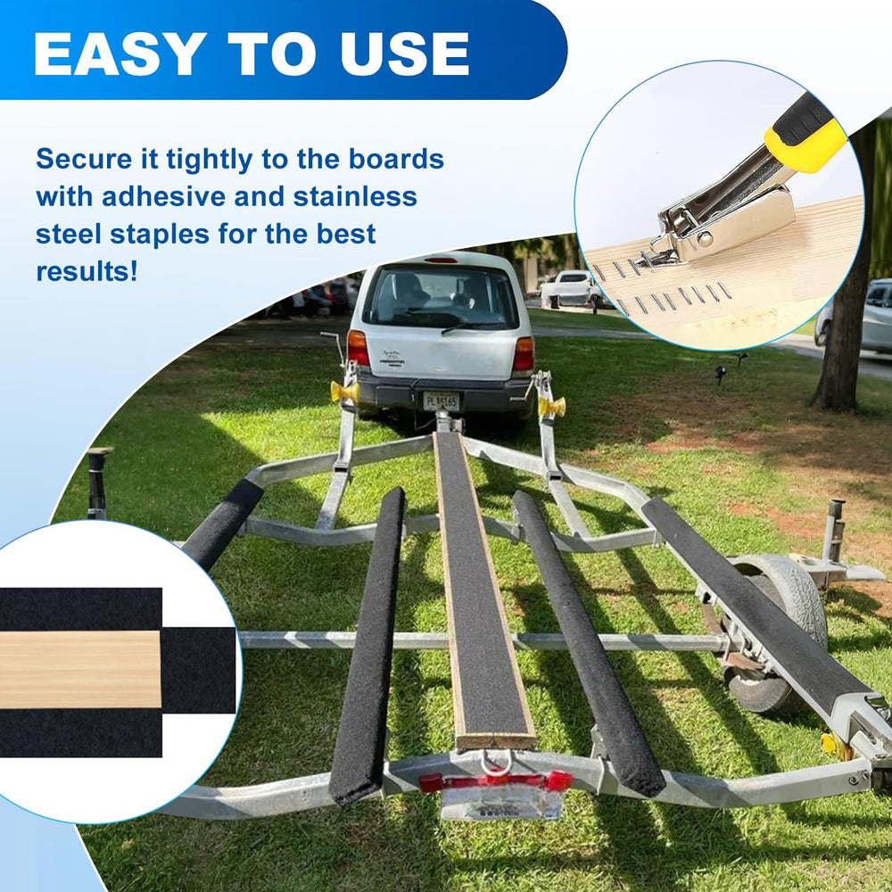 20inchx20FT- 25oz,Thicken Boat Trailer bunk Carpet, Marine Carpet Built for U...