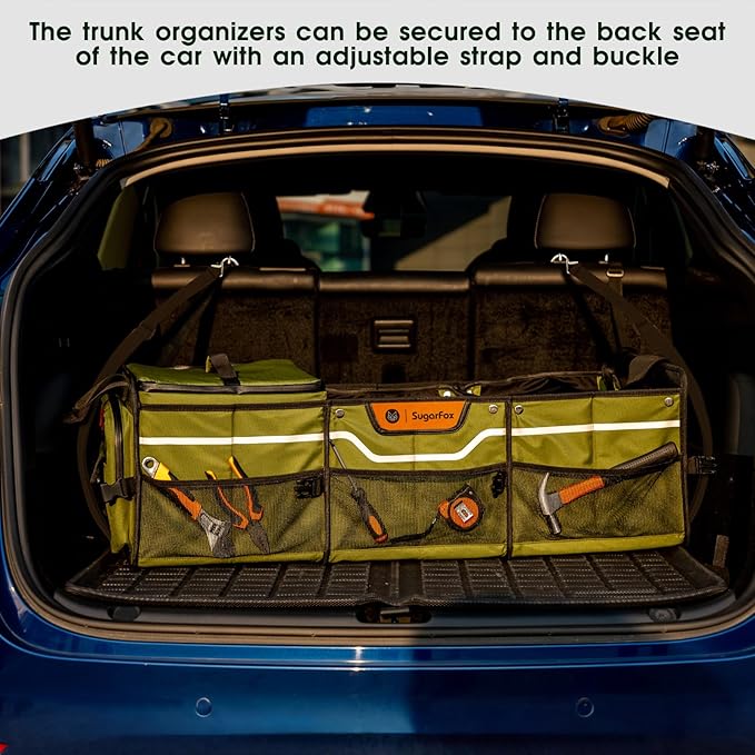 Trunk Organizer, Heavy-Duty Storage