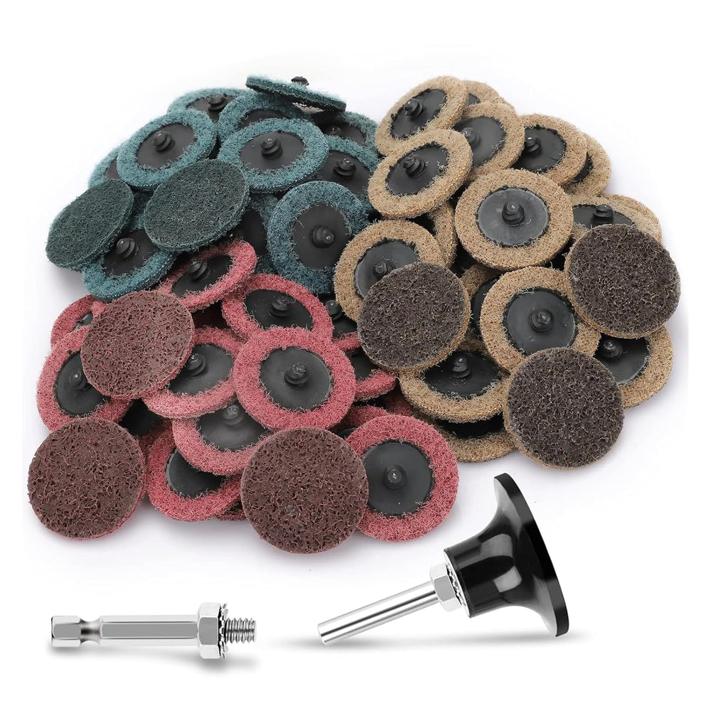 90pcs 2 inch Quick Change Sanding Discs, Nylon Surface Conditioning Discs, 1/...