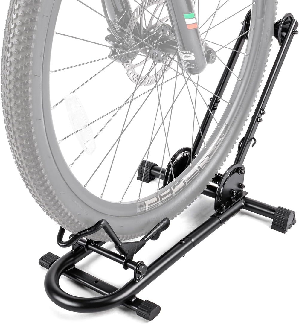 Indoor Bike Floor Stand - Bike Stand Rack for Garage/Home - Bike Storage Bicy...