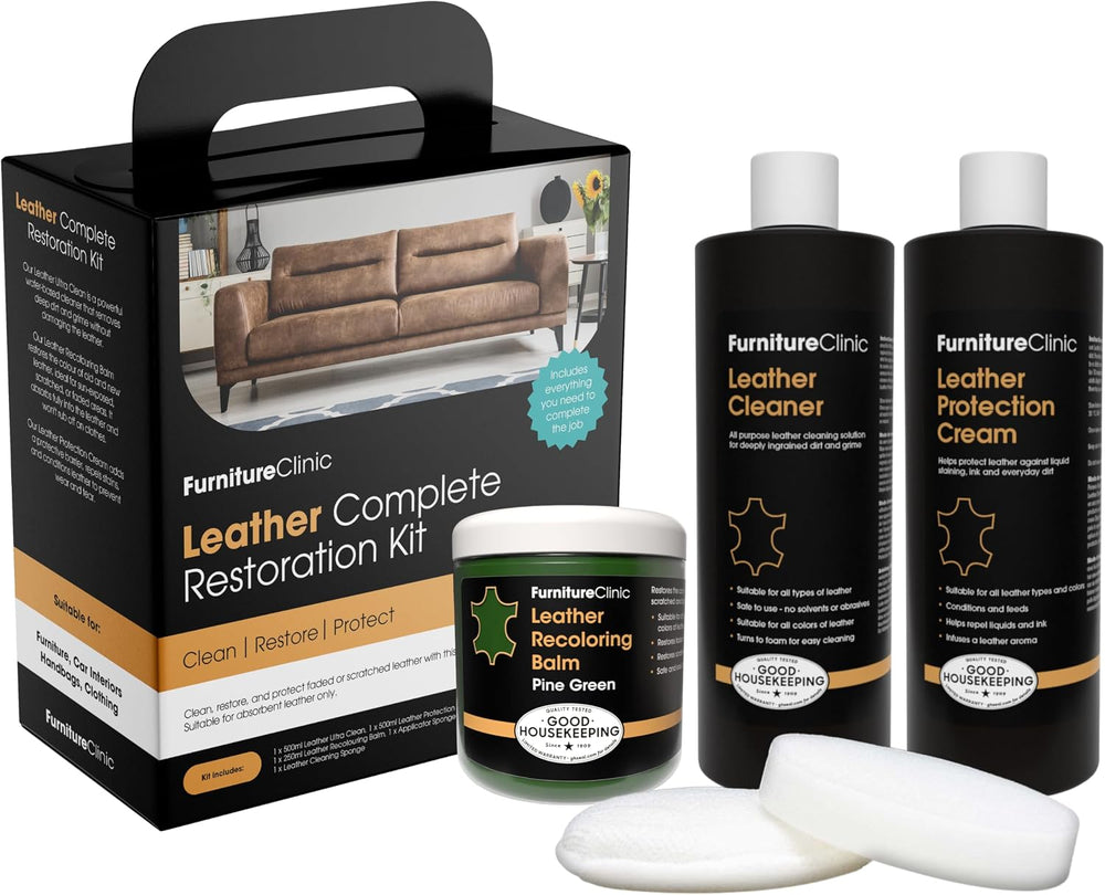 Furniture Clinic Leather Complete Restoration Kit | (5 Piece)