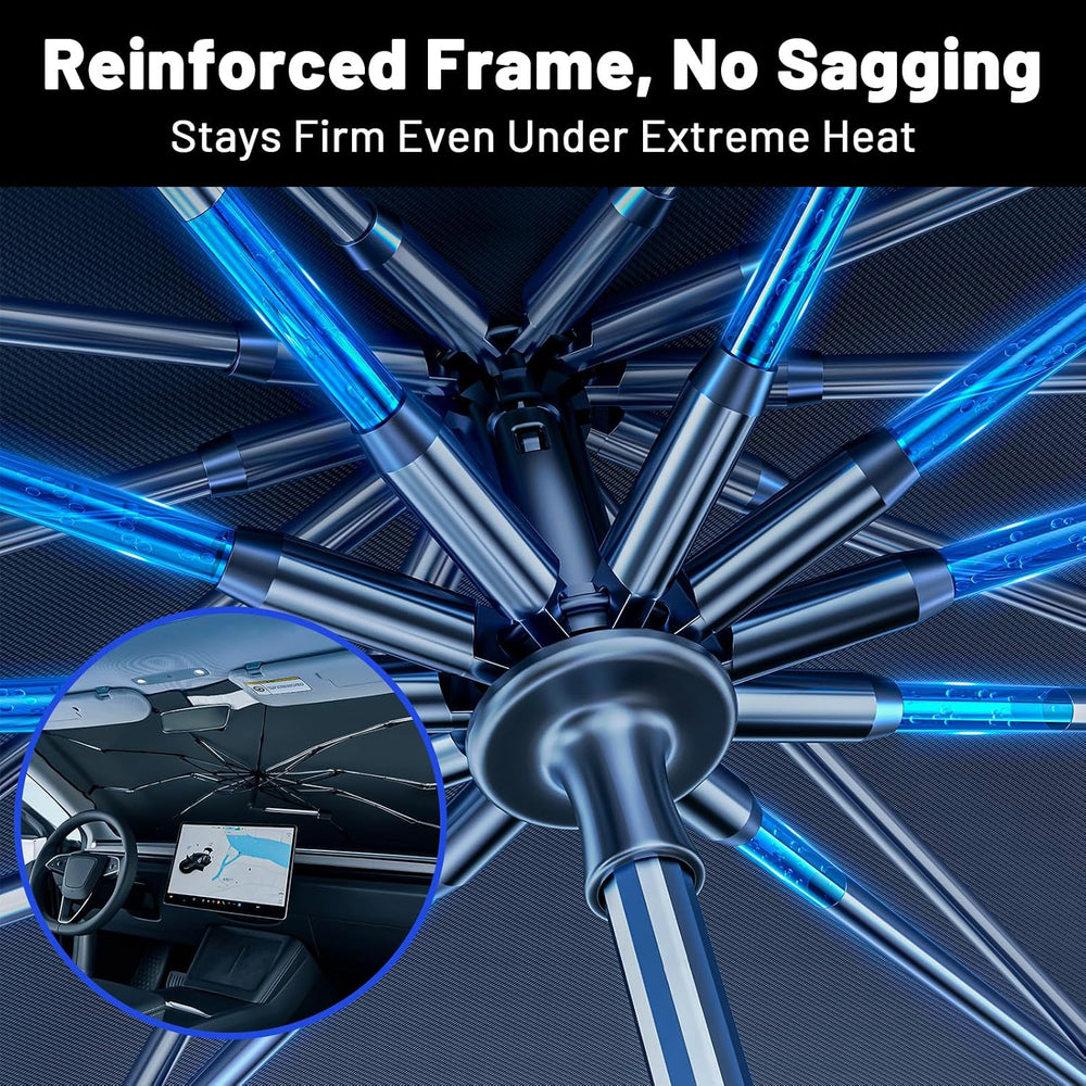 Car Windshield Sun Shade for Ford Expedition 2018-2026 โ[Reflective Coated Fa...