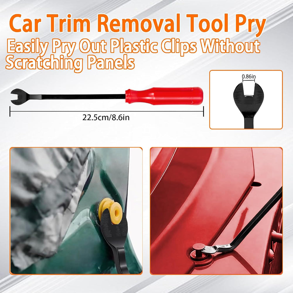 8-Piece Fuel Line Disconnect Tool Set with Hose Clamp Pliers, Relay Puller, P...