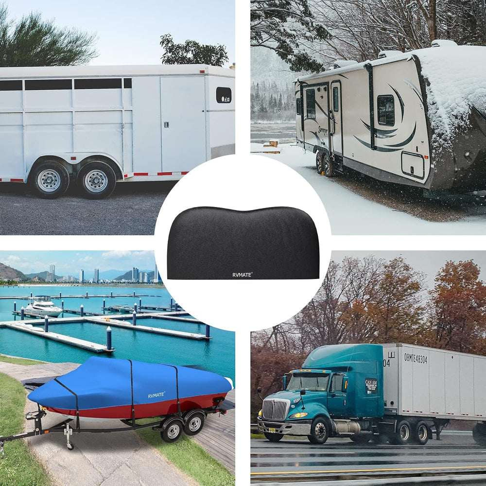 RVMATE RV Tire Covers, Dual Axle Wheel Cover (2 Pack) Fits 27"-30" ...