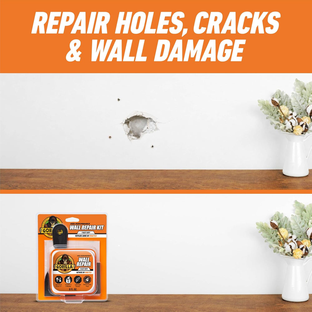 GORILLA All-in-One Home Repair Kit for Wall, Wood & DIY Fixes