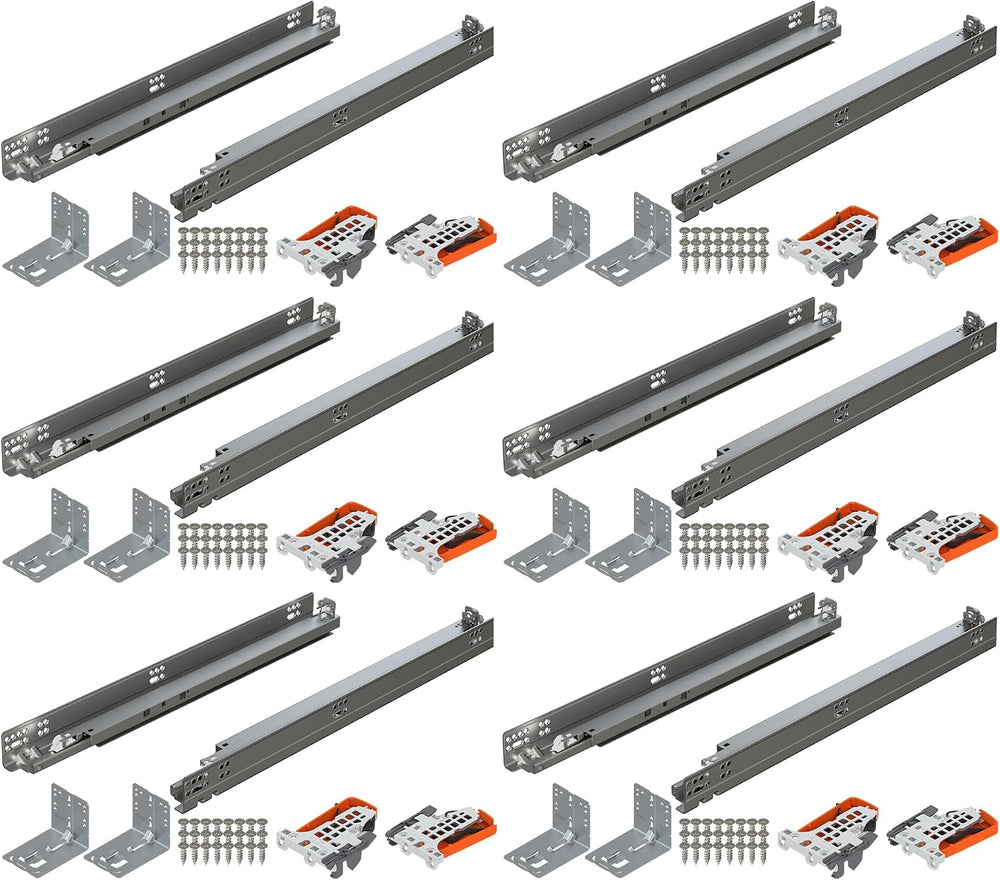 Blum Tandem Plus BLUMOTION Concealed Undermount Drawer Slides (Runners) Kit, ...