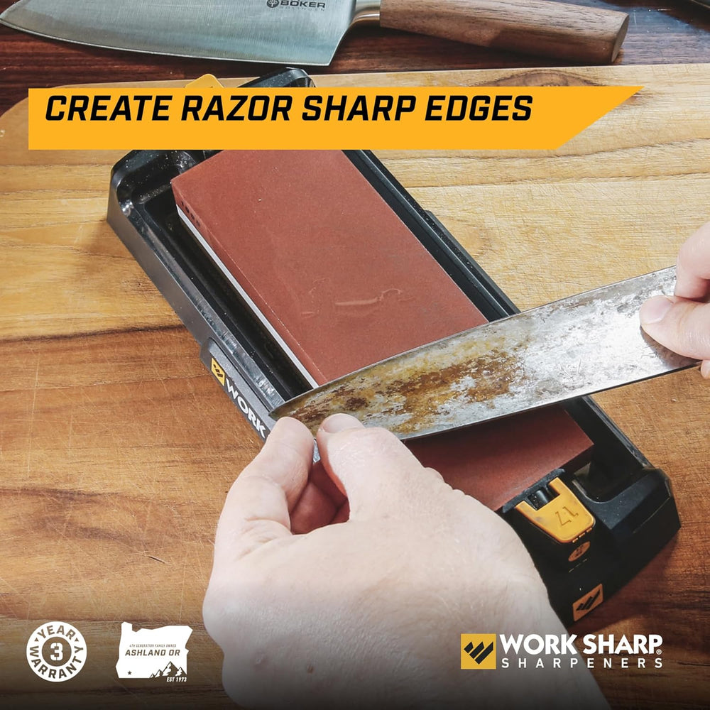 Work Sharp Benchtop Whetstone Knife Sharpener