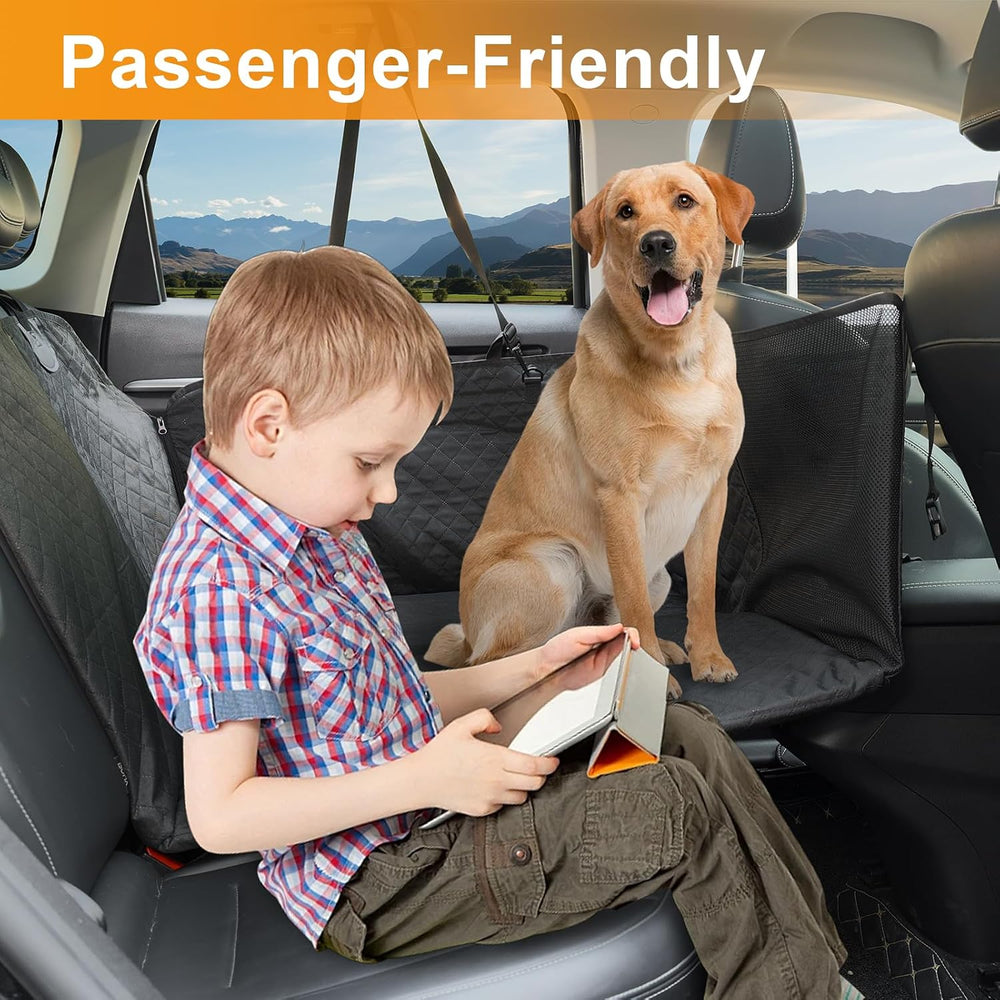 Honest Dog Car Seat Cover for Back Seat, Dog Car Seat Cover Hard Bottom 400lb...