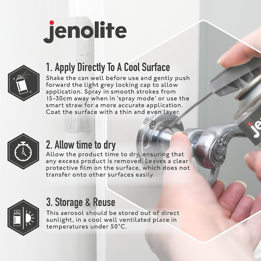 JENOLITE Silicone Lubricant Aerosol, 3x13.5oz