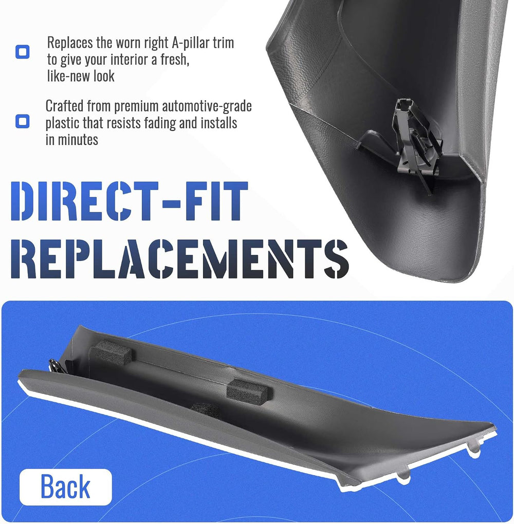 HECASA Windshield A Pillar Grab Compatible with 1999-2007 Chevy Chevrolet Sil...