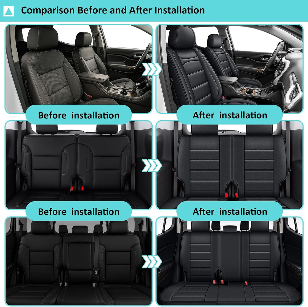 Custom Fit for GMC Acadia Seat Covers 2017-2023, 7 Seater