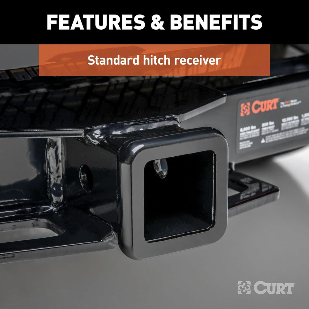 CURT 13485 Class 3 Trailer Hitch, 2" Receiver, Fits 2022-2026 Hyundai Tu...