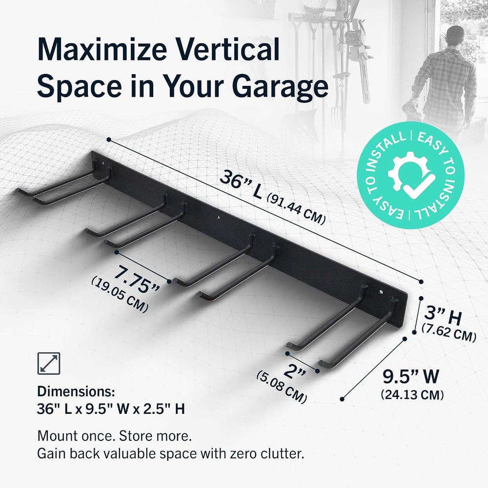 StoreYourBoard Garage Tool Organizer, 36 in, Holds 250 lb