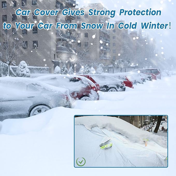 Car Cover Waterproof All Weather, GORDITA Full Exterior Covers