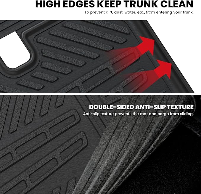 LASFIT Cargo Mat & Backrest Mats Fits