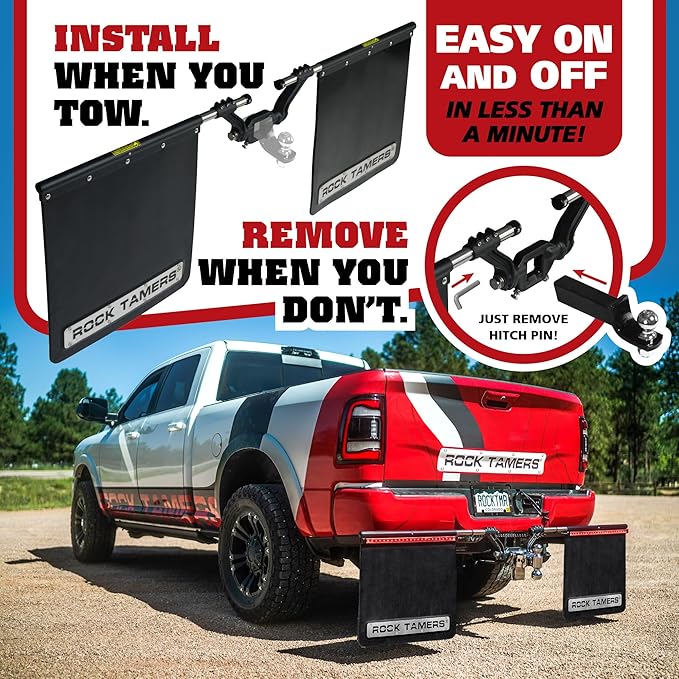 Rock Tamers 3" Official Mudflap System 00112