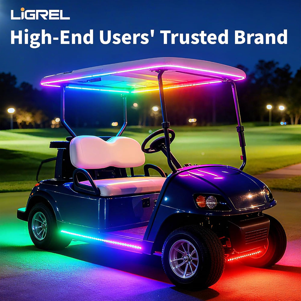 4Pcs Golf Cart Lights underglow Light kit/Accessories Lighting/Wheel Lights/l...