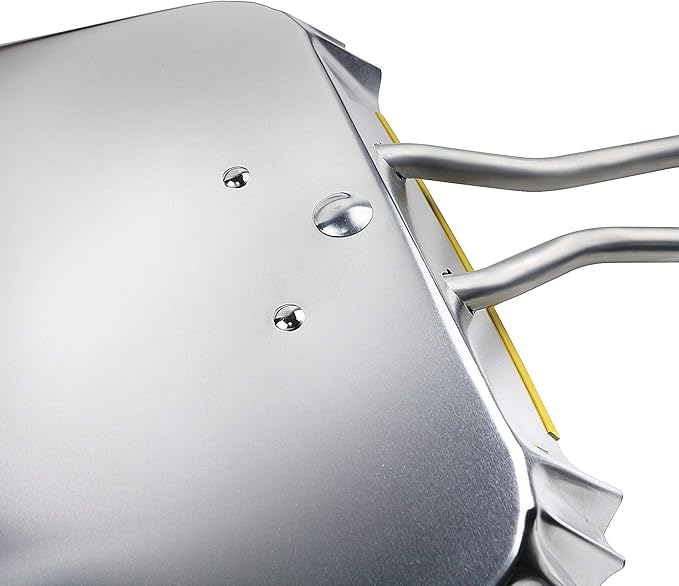PHYEX 3-Pack 17" Heavy Duty Metal Dust Pans, Wide Dustpans