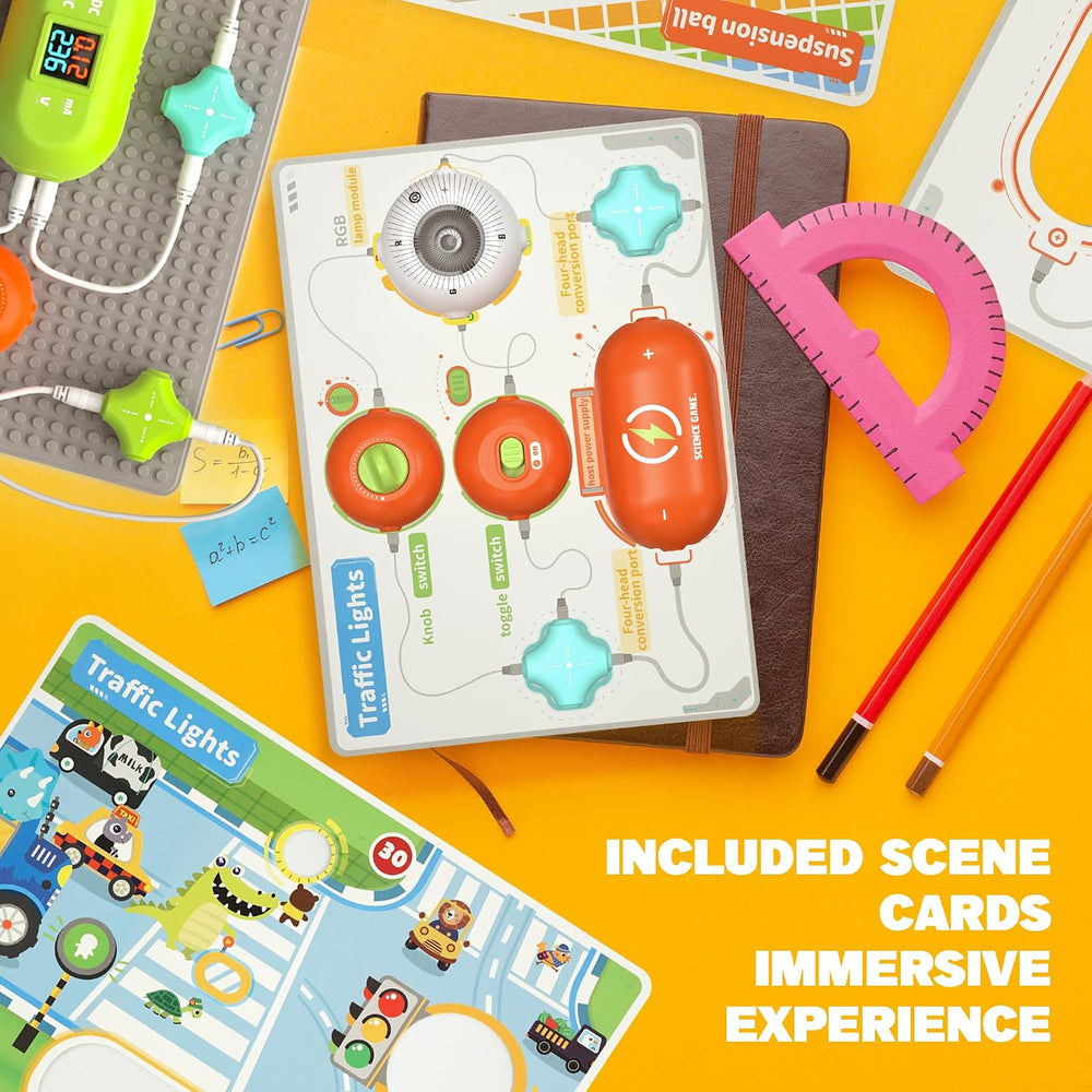 SMILESSKIDDO Science Kits Electronics STEM Kit 420+ Projects 35 Parts