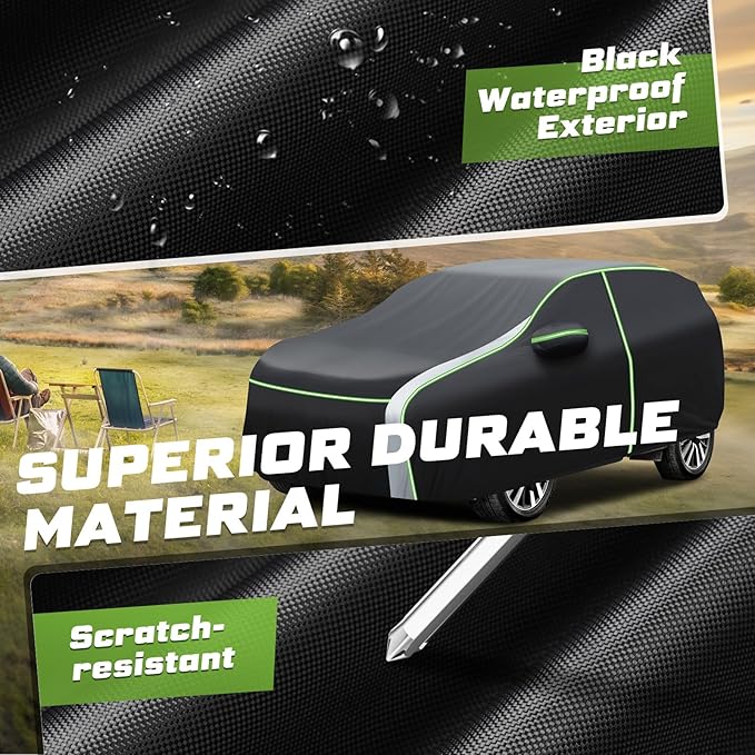 Mixsuper Liner Car Cover for Chevrolet Equinox/GMC Terrain 2005-2026, 7 Layers