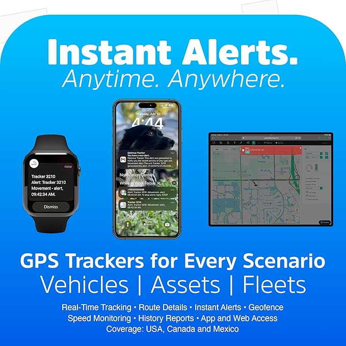 Optimus GV75MG Waterproof Wired GPS Tracker