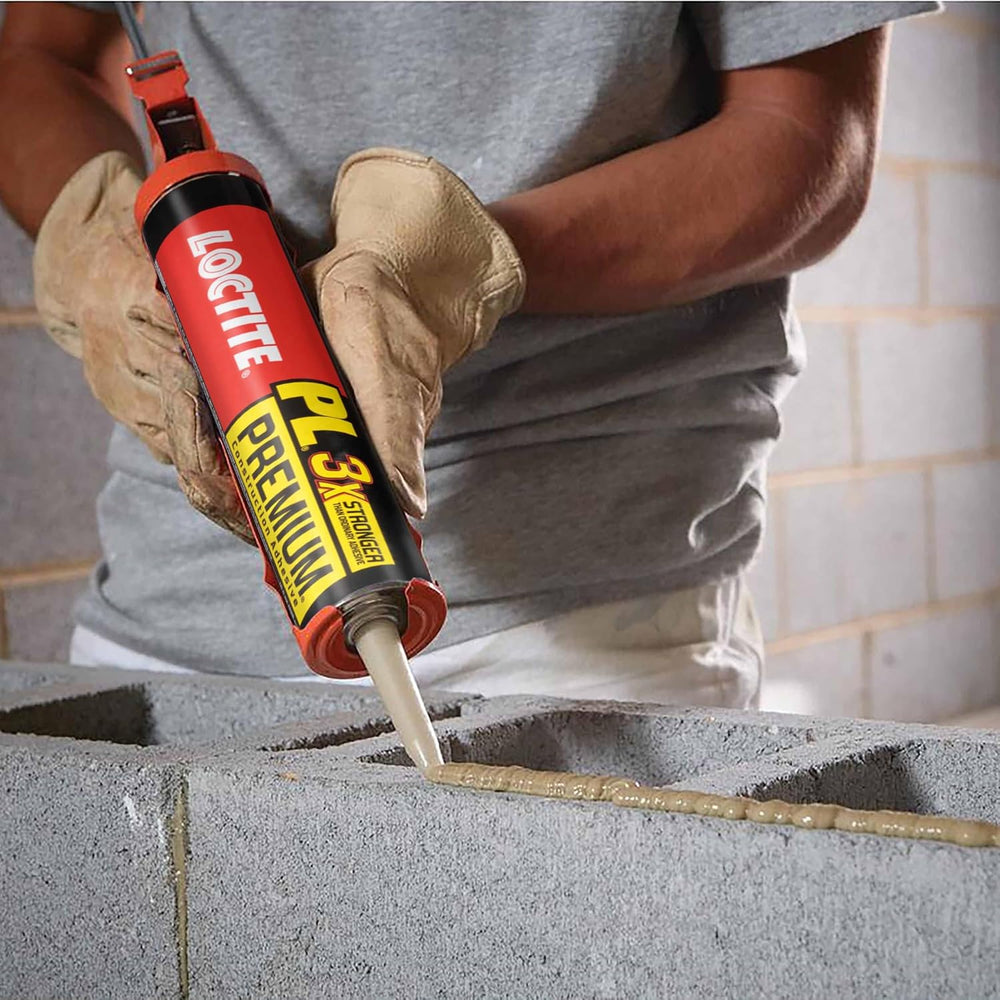 Loctite PL Premium Polyurethane Construction Adhesive, Versatile Construction...