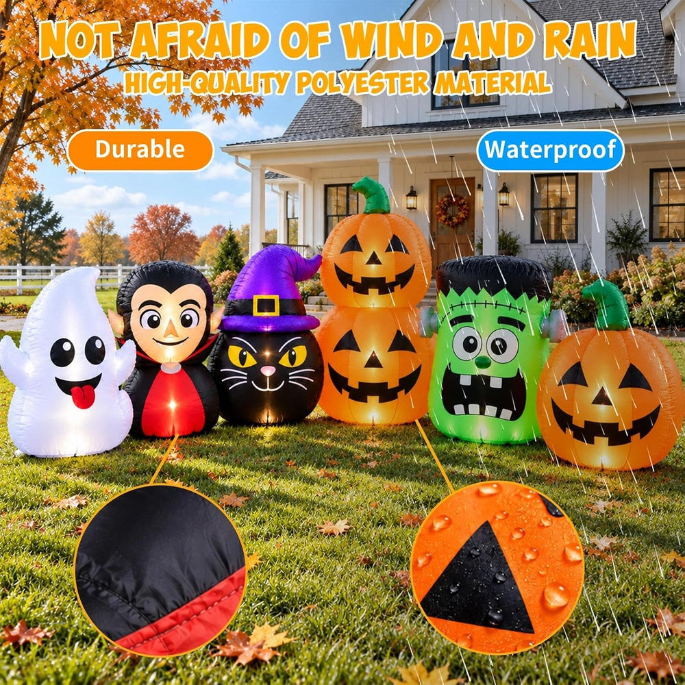 11 FT Halloween Inflatable Decorations Outdoor, Giant Blow Up Halloween Chara...