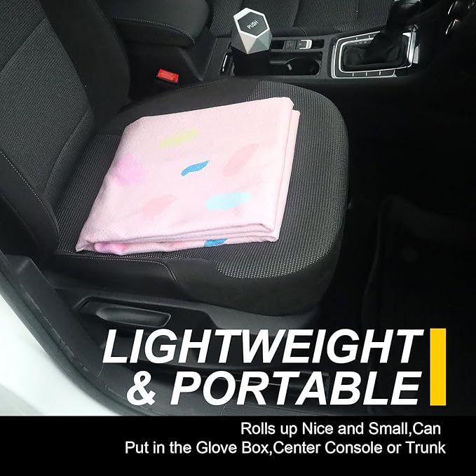 Back Seat Cover for Car Trucks Van SUV, Waterproof Rear Bench Towel Seat Covers