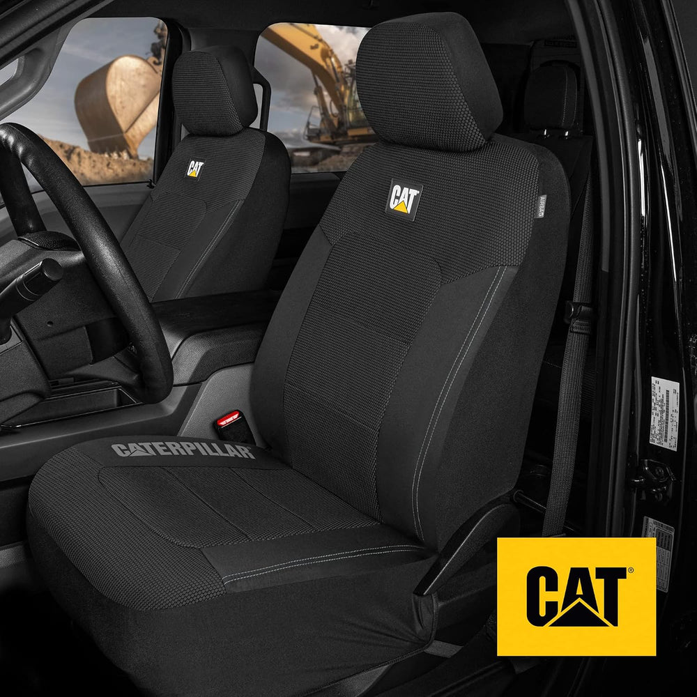 Catยฎ MeshFlex Automotive Seat Covers for Cars Trucks and SUVs (Set of 2) โ Bl...