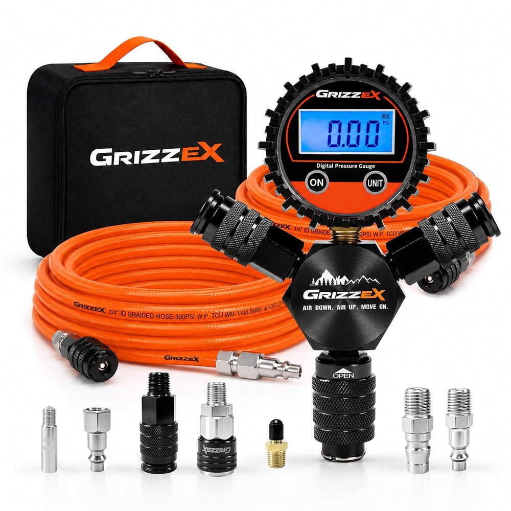 4 Way Tire Inflation Deflation System with Backlight