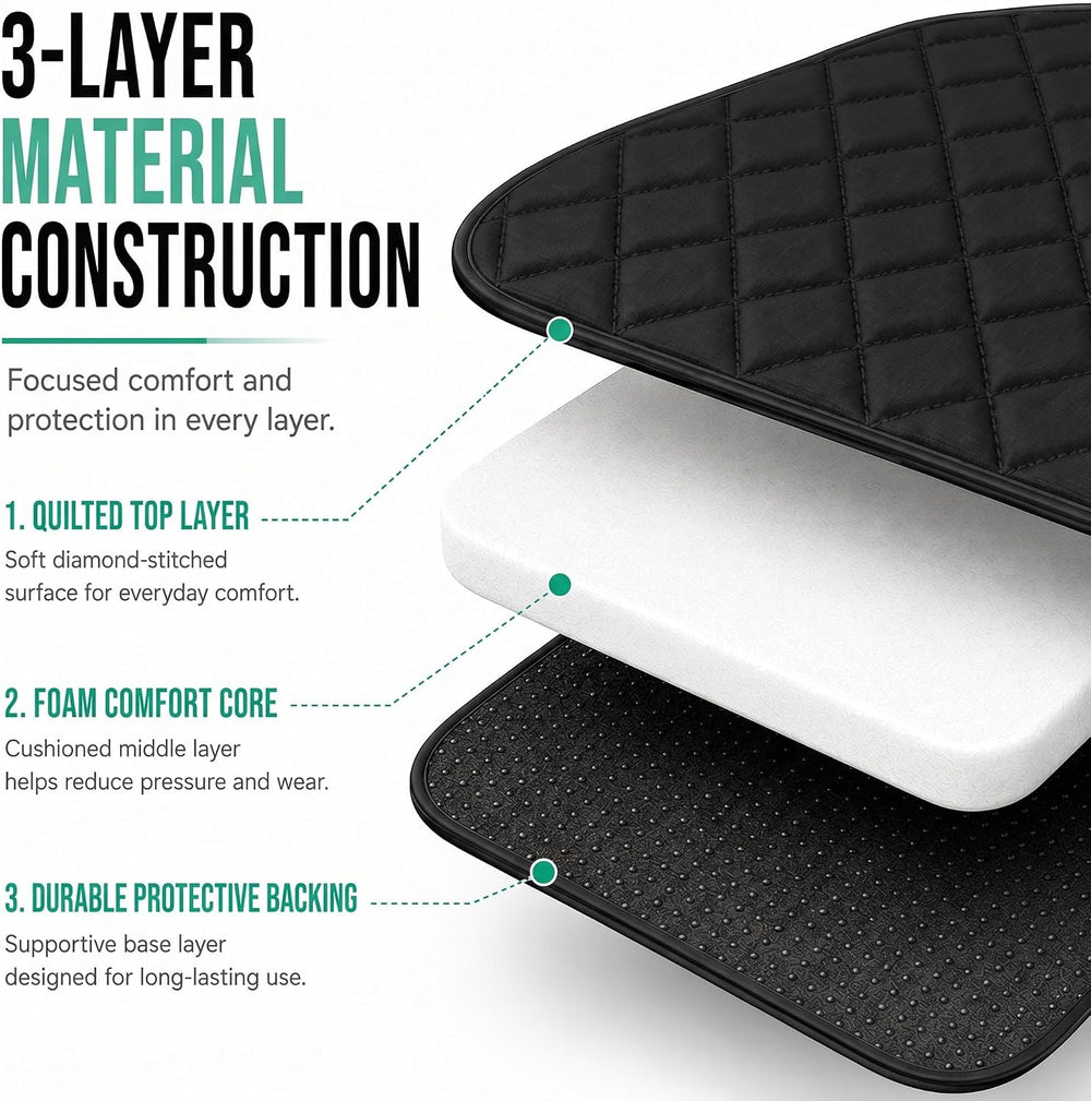 FH Group Car Seat Cushion Neosupreme Automotive Seat Cushions - Universal Fit...