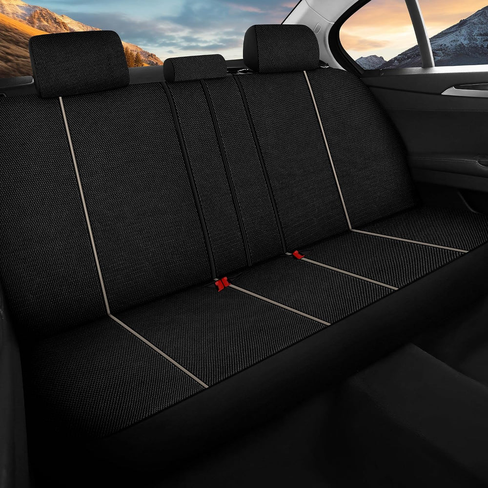 Breathable Premium Car Seat Covers Full Set,3D Air-Mesh Seat Covers for Cars,...