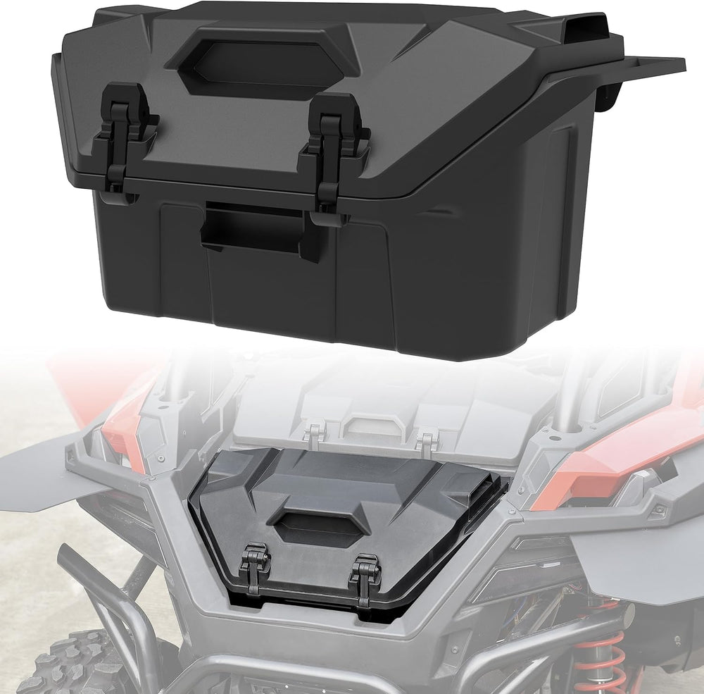 SAUTVS UTV Rear Cargo Box for RZR PRO XP/Turbo R 20-26, Poly Water Resistant ...