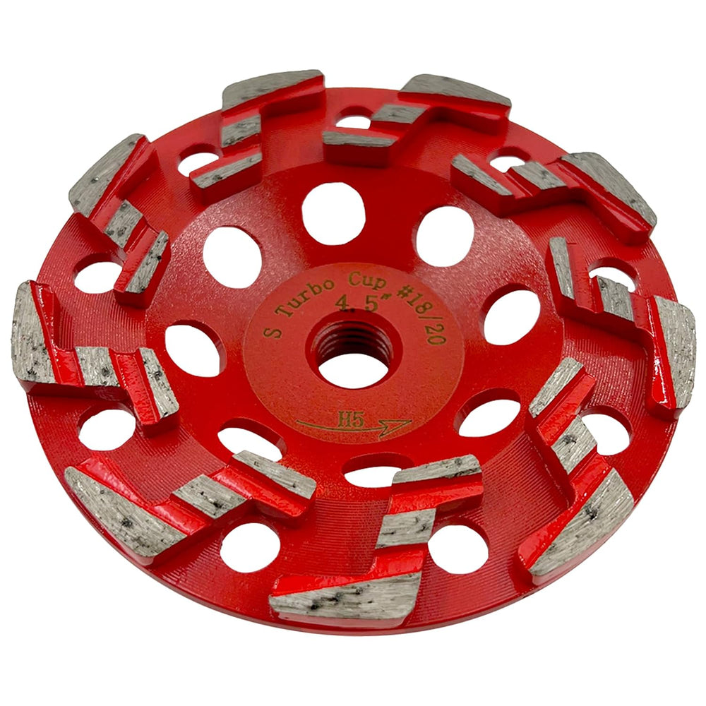 4.5" Diamond Grind Wheel S Seg Concrete & Coating 5/8"-11 Threa...