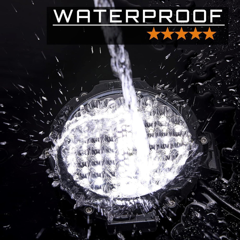 7 Inch Round LED Off Road Lights, 210W 10000lm LED Work Lights for Truck Jeep...