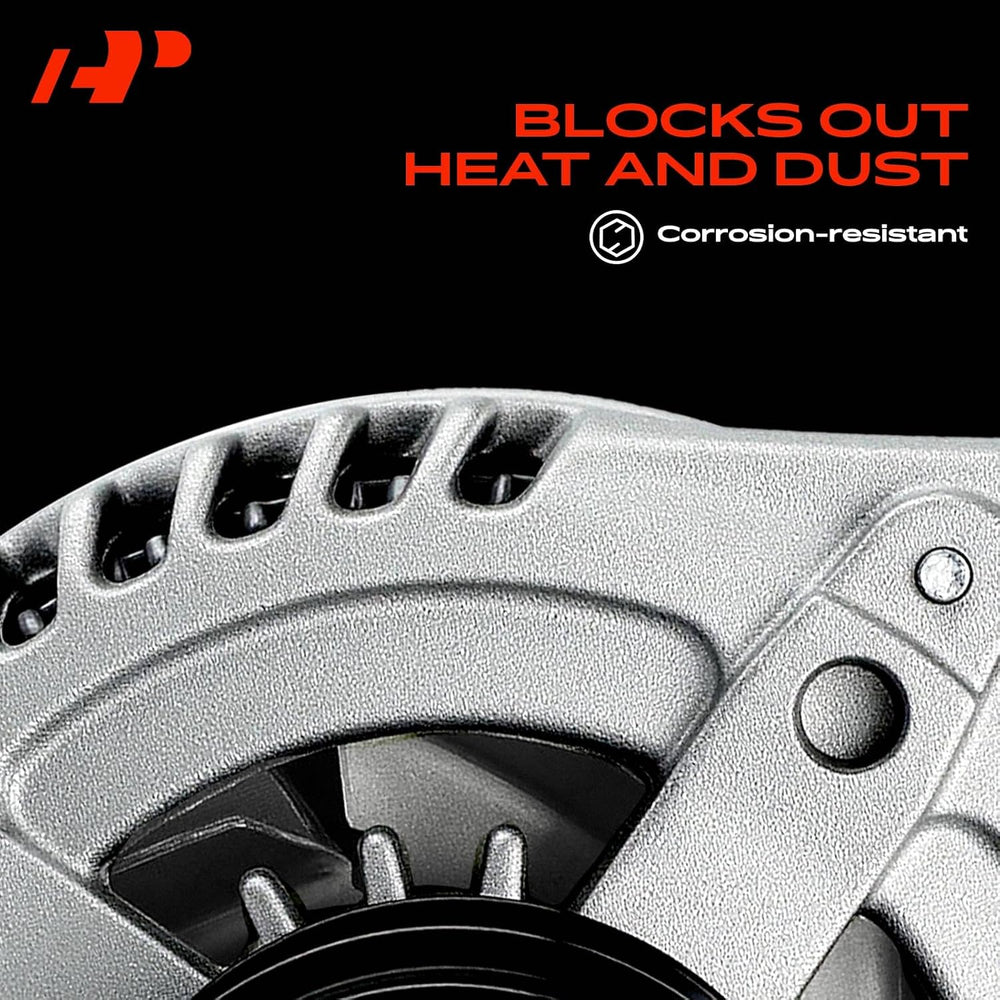 A-Premium Alternator, 12V 140A 5-Groove Clutch Pulley Counterclockwise
